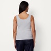 image:imageAmazon Essentials Womens SlimFit Ribbed Henley TankLight Grey Heather