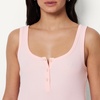 image:imageAmazon Essentials Womens SlimFit Ribbed Henley TankLight Pink