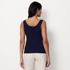 image:imageAmazon Essentials Womens SlimFit Ribbed Henley TankNavy