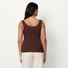 image:imageAmazon Essentials Womens SlimFit Ribbed Henley TankRich Hazel