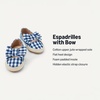 image:imageAmazon Essentials x Sofia Grainge Toddler Girls Cotton Espadrilles with BowNavy Gingham