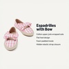 image:imageAmazon Essentials x Sofia Grainge Toddler Girls Cotton Espadrilles with BowPink Gingham