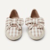 image:imageAmazon Essentials x Sofia Grainge Toddler Girls Cotton Espadrilles with BowTaupe Gingham