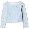 image:imageAmazon Essentials Girls and Toddlers LongSleeve Cropped Rib TopDaisies