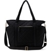 image:imageAmazon Essentials Womens Quilted Cotton Travel Tote Bag Black One SizeBlack