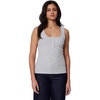 image:imageAmazon Essentials Womens SlimFit Ribbed Henley TankLight Grey Heather