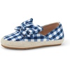 image:imageAmazon Essentials x Sofia Grainge Toddler Girls Cotton Espadrilles with BowNavy Gingham
