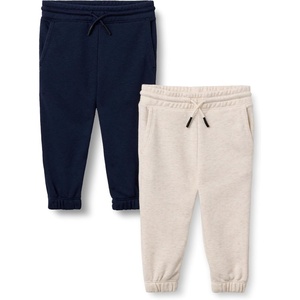 image:imageAmazon Essentials Boys Cotton JoggersOatmeal HeatherNavy