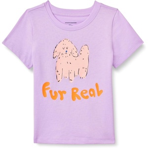 image:imageAmazon Essentials Girls and Toddlers ShortSleeve TShirtsLilac Real