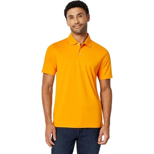 image:imageAmazon Essentials Mens Moisture Wicking Golf Polo Shirt Short Sleeve SlimFit QuickDryApricot Orange