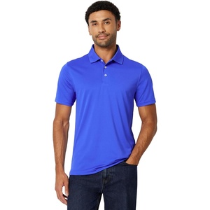 image:imageAmazon Essentials Mens Moisture Wicking Golf Polo Shirt Short Sleeve SlimFit QuickDryBlue