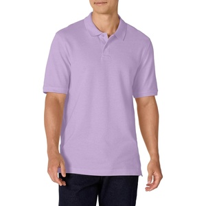 image:imageAmazon Essentials Mens RegularFit Short Sleeve Cotton Pique Polo Shirt Available in Big amp TallLavender