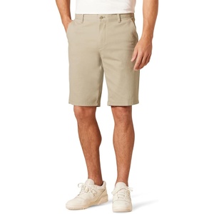 image:imageAmazon Essentials Mens SlimFit 11 Inseam Comfort Stretch Chino ShortsTan