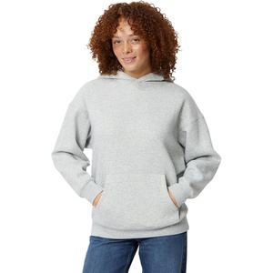image:imageAmazon Essentials Womens OversizedFit Fleece HoodieLight Grey Heather