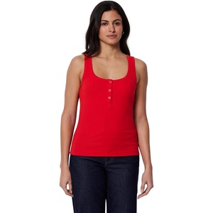 image:imageAmazon Essentials Womens SlimFit Ribbed Henley TankRed
