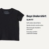 image:imageAmazon Essentials Boys Cotton Jersey Crew Neck Undershirt Pack of 5Black