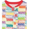 image:imageAmazon Essentials Disney  Marvel  Star Wars Unisex Babies Toddlers and Kids Footed Sleepers Zip Up Pajamas MultipacksMarvel Holiday Bricks