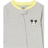 image:imageAmazon Essentials Disney  Marvel  Star Wars Unisex Babies Toddlers and Kids Footed Sleepers Zip Up Pajamas MultipacksMickey Moods  Footed Sleeper