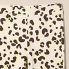 image:imageAmazon Essentials Girls and Toddlers SlimFit Cotton Knit Flare Leggings Pull On Pack of 2BlackIvory Leopard