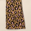 image:imageAmazon Essentials Girls and Toddlers SlimFit Cotton Knit Flare Leggings Pull On Pack of 2Bright PinkTan Leopard Print