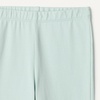 image:imageAmazon Essentials Girls and Toddlers SlimFit Cotton Knit Flare Leggings Pull On Pack of 2Pale Mint GreenNature