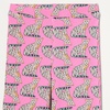 image:imageAmazon Essentials Girls and Toddlers SlimFit Cotton Knit Flare Leggings Pull On Pack of 2Pink Leopard Pink Zebra
