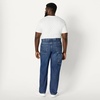 image:imageAmazon Essentials Mens Rigid RelaxedFit Workwear Carpenter JeansStone Medium Wash