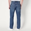image:imageAmazon Essentials Mens Rigid RelaxedFit Workwear Carpenter JeansStone Medium Wash