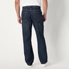 image:imageAmazon Essentials Mens Rigid RelaxedFit Workwear Carpenter JeansTinted Dark Wash