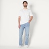 image:imageAmazon Essentials Mens Rigid RelaxedFit Workwear Carpenter JeansVintage Blue