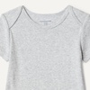 image:imageAmazon Essentials Unisex Babies ShortSleeve BodysuitsBlueLight Heather Grey