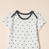 image:imageAmazon Essentials Unisex Babies ShortSleeve BodysuitsWhite  Stars