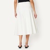 image:imageAmazon Essentials Womens ALine HighRise Denim ButtonDown Midi SkirtWhite