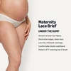image:imageAmazon Essentials Womens Maternity Under Bump All over Stretch Lace Brief Pack of 6White  Rose  Washed Bronze
