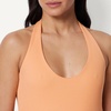 image:imageAmazon Essentials Womens SlimFit Ribbed Halter TopCoral Orange