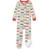 image:imageAmazon Essentials Disney  Marvel  Star Wars Unisex Babies Toddlers and Kids Footed Sleepers Zip Up Pajamas MultipacksMarvel Holiday Bricks