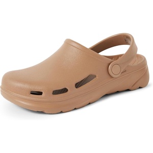 image:imageAmazon Essentials Unisex Adults Lightweight EVA Garden Clogs for Men and WomenTan