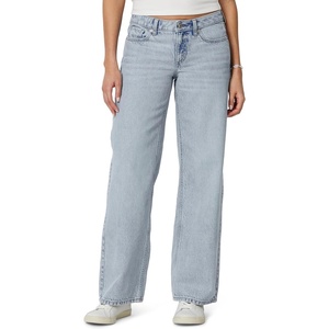 image:imageAmazon Essentials Womens Ultra Soft LowRise Wide Leg JeanTinted Ice Light Wash