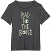 image:imageAmazon Essentials Nightmare Before Christmas Rad to the Bone TShirtDark Heather Grey