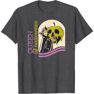 image:imageAmazon Essentials Mens Villains Evil Queen of Halloween TShirt Black Halloween Print SmallDark Heather Grey