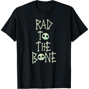 image:imageAmazon Essentials Nightmare Before Christmas Rad to the Bone TShirtBlack