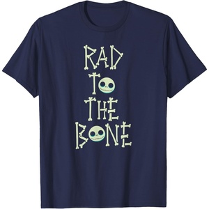 image:imageAmazon Essentials Nightmare Before Christmas Rad to the Bone TShirtNavy Blue