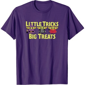 image:imageAmazon Essentials The Mandalorian Spooky Grogu Halloween Costumes Little Trick TShirtPurple