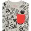 image:imageAmazon Essentials Disney  Marvel  Star Wars Boys and Toddlers LongSleeve 2in1 TShirts Pack of 22pack Marvel Burger
