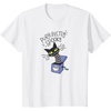 image:imageAmazon Essentials Mens Nightmare Before Christmas Purrfectly Spooky Cat in the Box TShirt White Graphic Print SmallWhite