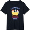 image:imageAmazon Essentials Nightmare Before Christmas Teamwork Makes the Scream Work TShirtBlack