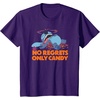 image:imageAmazon Essentials Stitch Halloween No Regrets Only Candy TShirtPurple