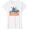 image:imageAmazon Essentials Stitch Halloween No Regrets Only Candy TShirtWhite