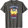 image:imageAmazon Essentials Nightmare Before Christmas Teamwork Makes the Scream Work TShirtAsphalt Grey