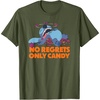 image:imageAmazon Essentials Stitch Halloween No Regrets Only Candy TShirtOlive Green